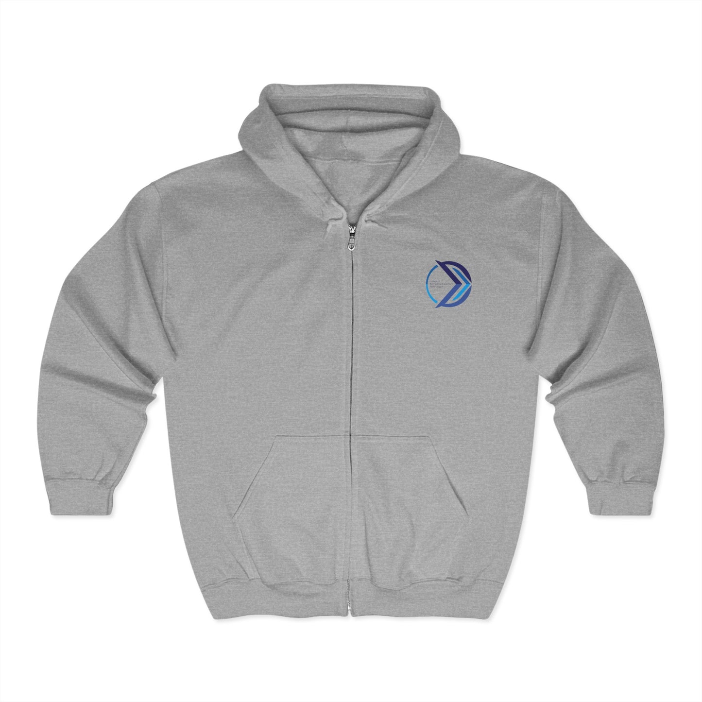 Zip-Up Hoodie | Unisex Heavy Blend - College of Biomedical Equipment Technology