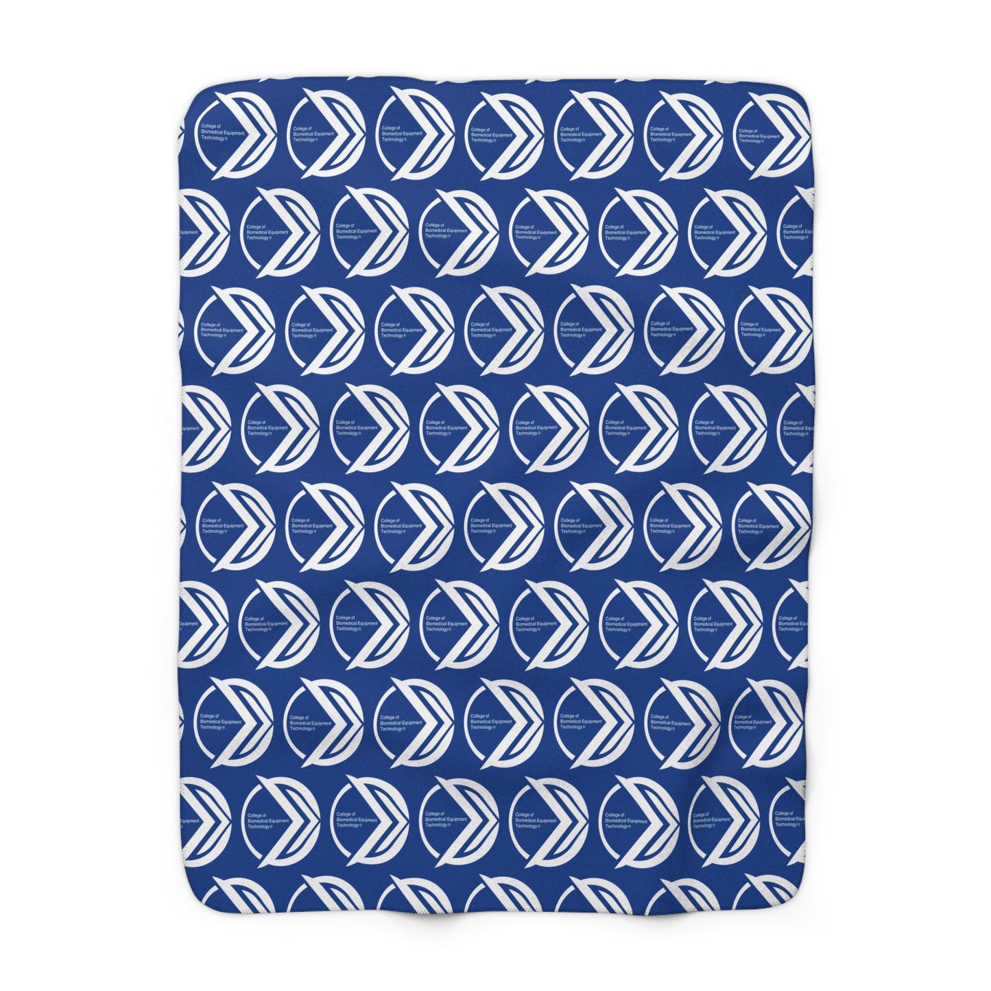 CBET Blue Sherpa Fleece Blanket