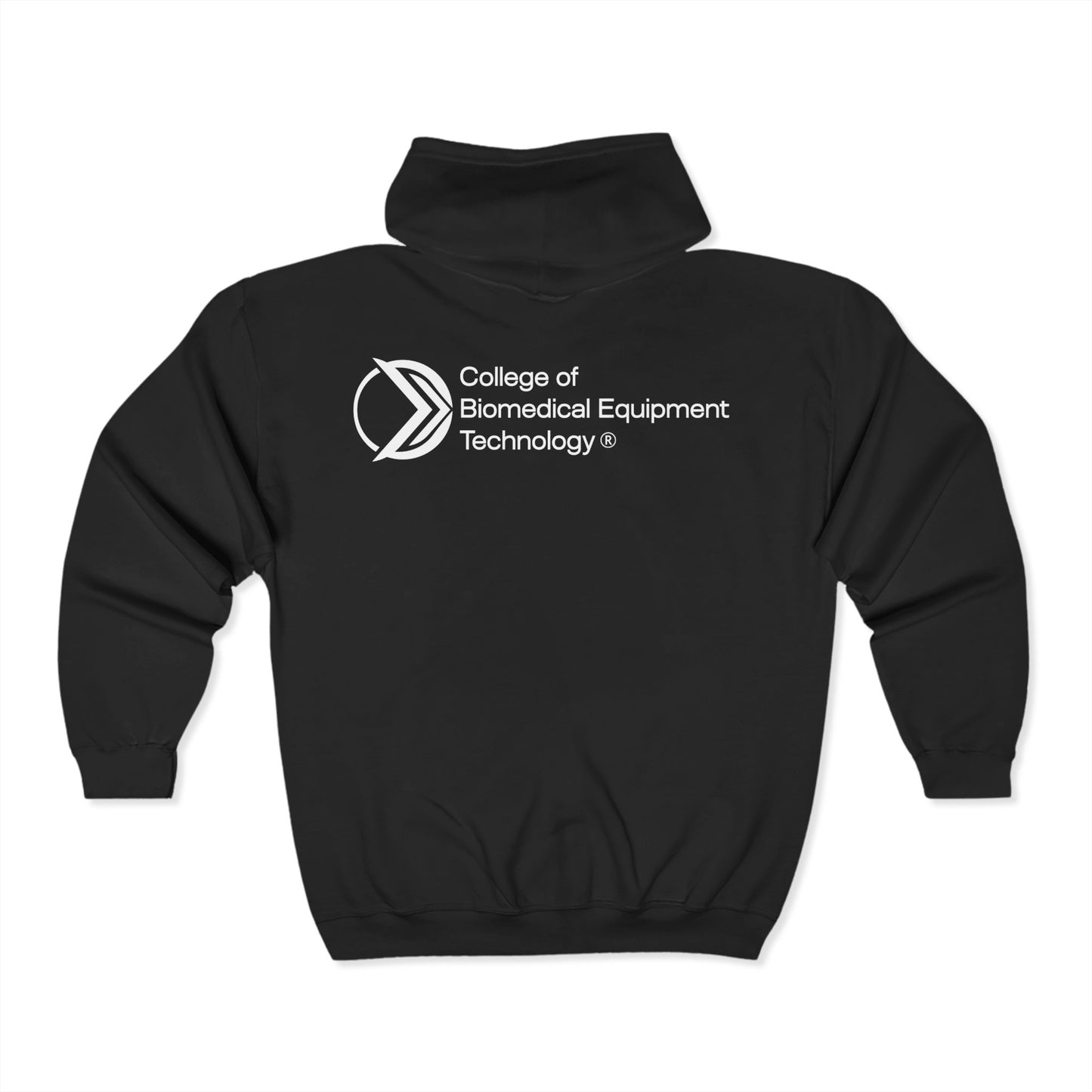 Zip-Up Hoodie | Unisex Heavy Blend - College of Biomedical Equipment Technology