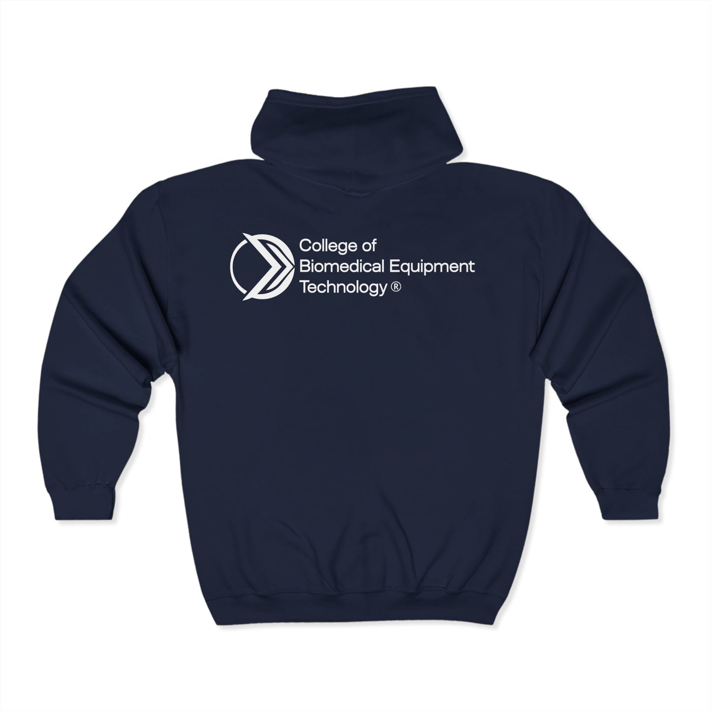 Zip-Up Hoodie | Unisex Heavy Blend - College of Biomedical Equipment Technology