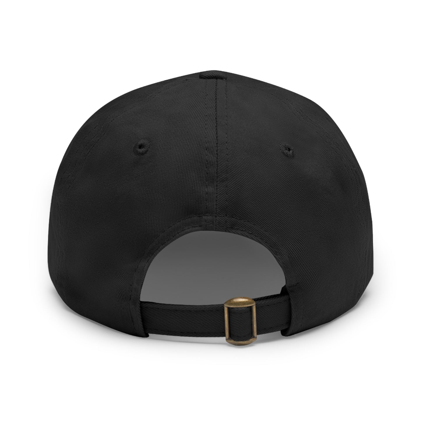 Dad Hat with Leather Patch - College of Biomedical Equipment Technology