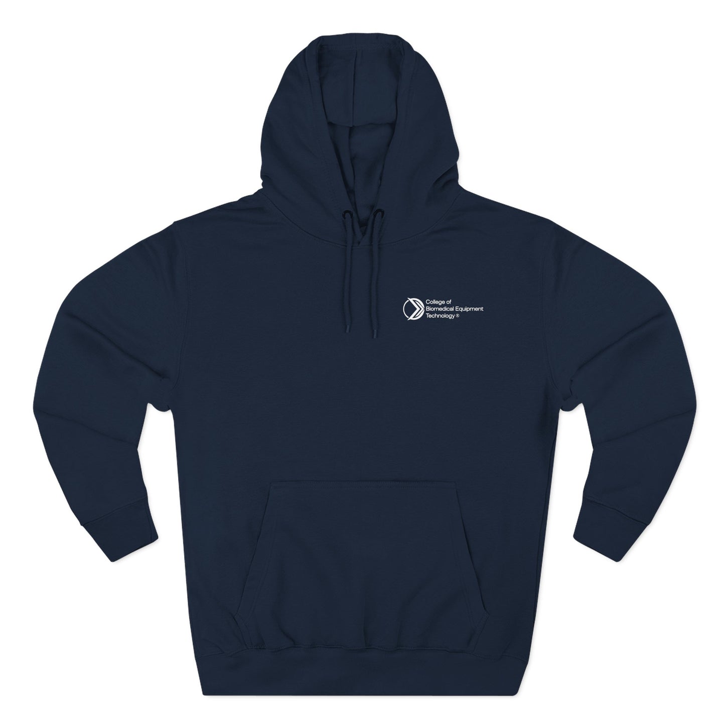 Fleece Hoodie - College of Biomedical Equipment Technology Front & Back Logo