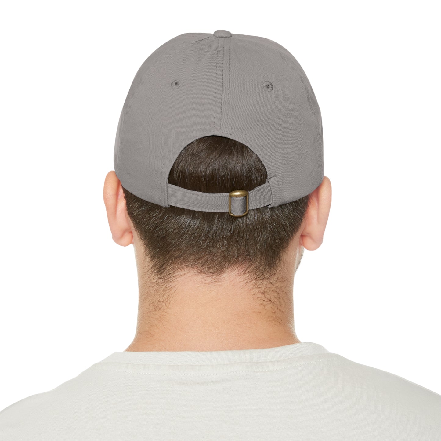 Dad Hat with Leather Patch - College of Biomedical Equipment Technology