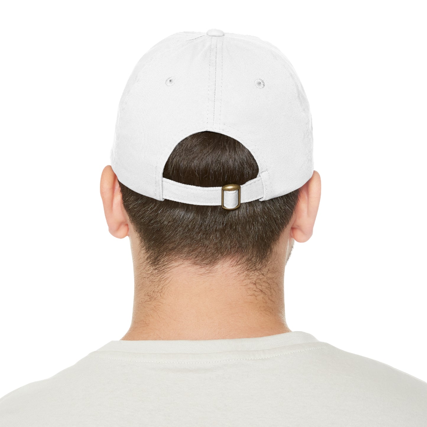 Dad Hat with Leather Patch - College of Biomedical Equipment Technology