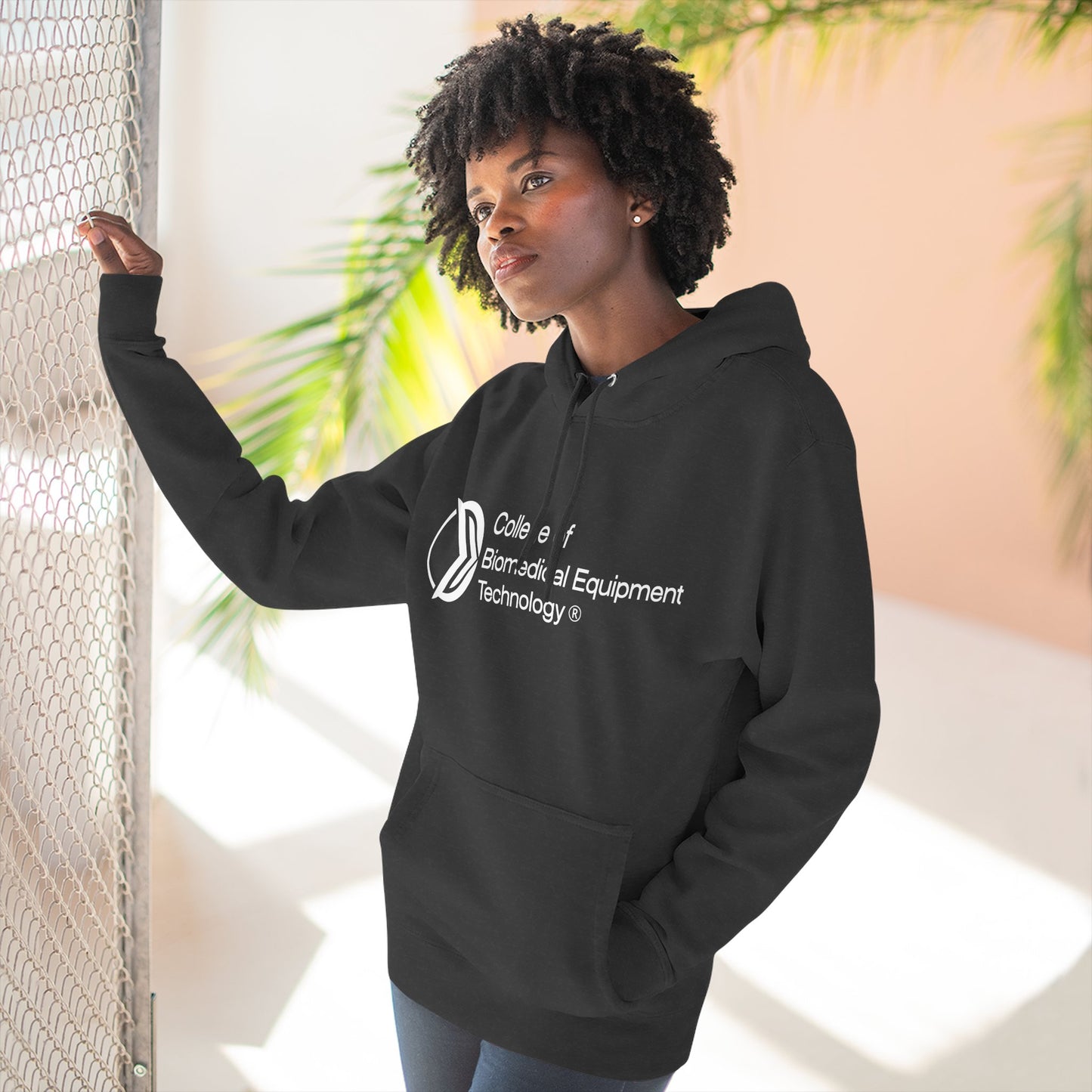 Fleece Hoodie - College of Biomedical Equipment Technology