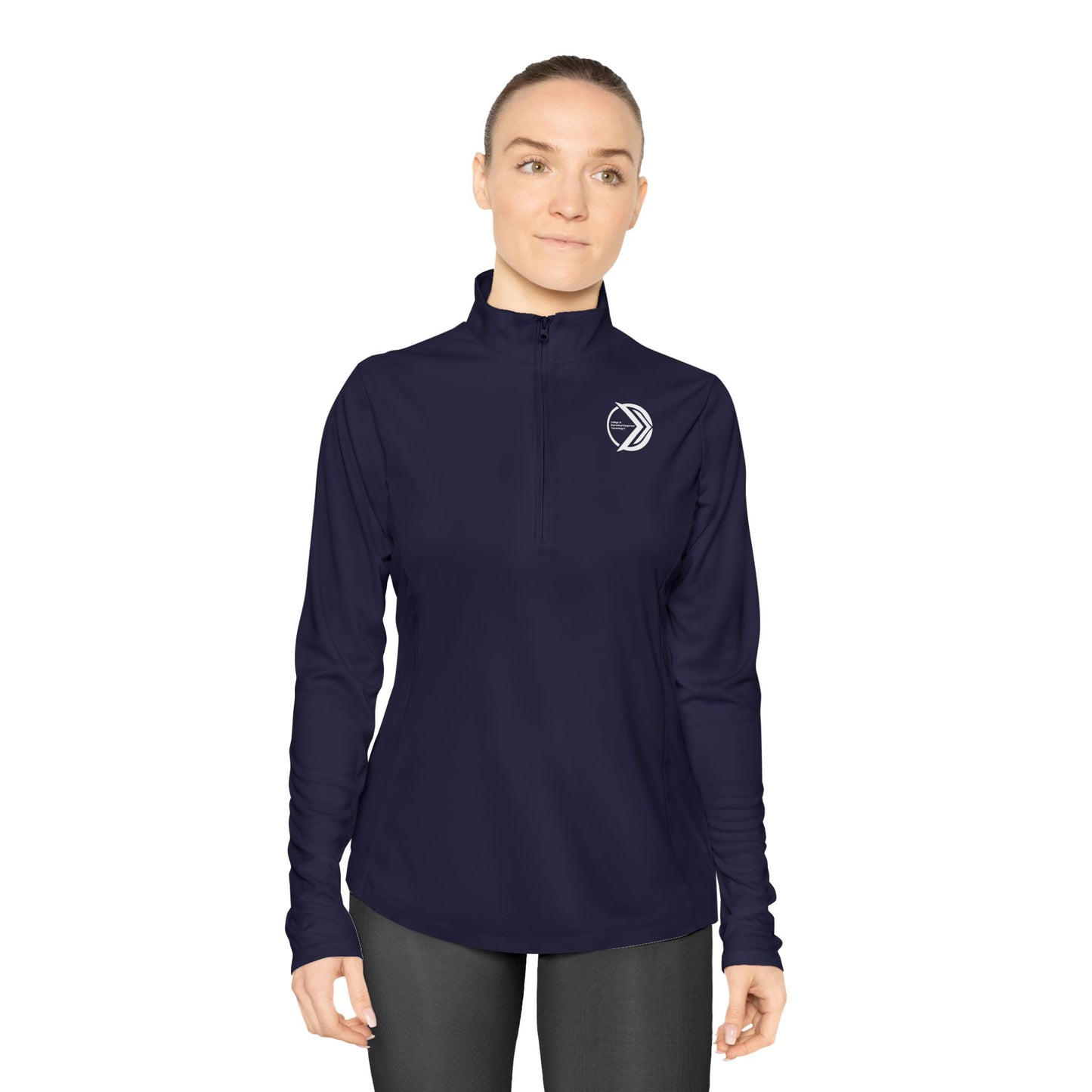 Ladies Quarter-Zip Pullover – College of Biomedical Equipment Technology