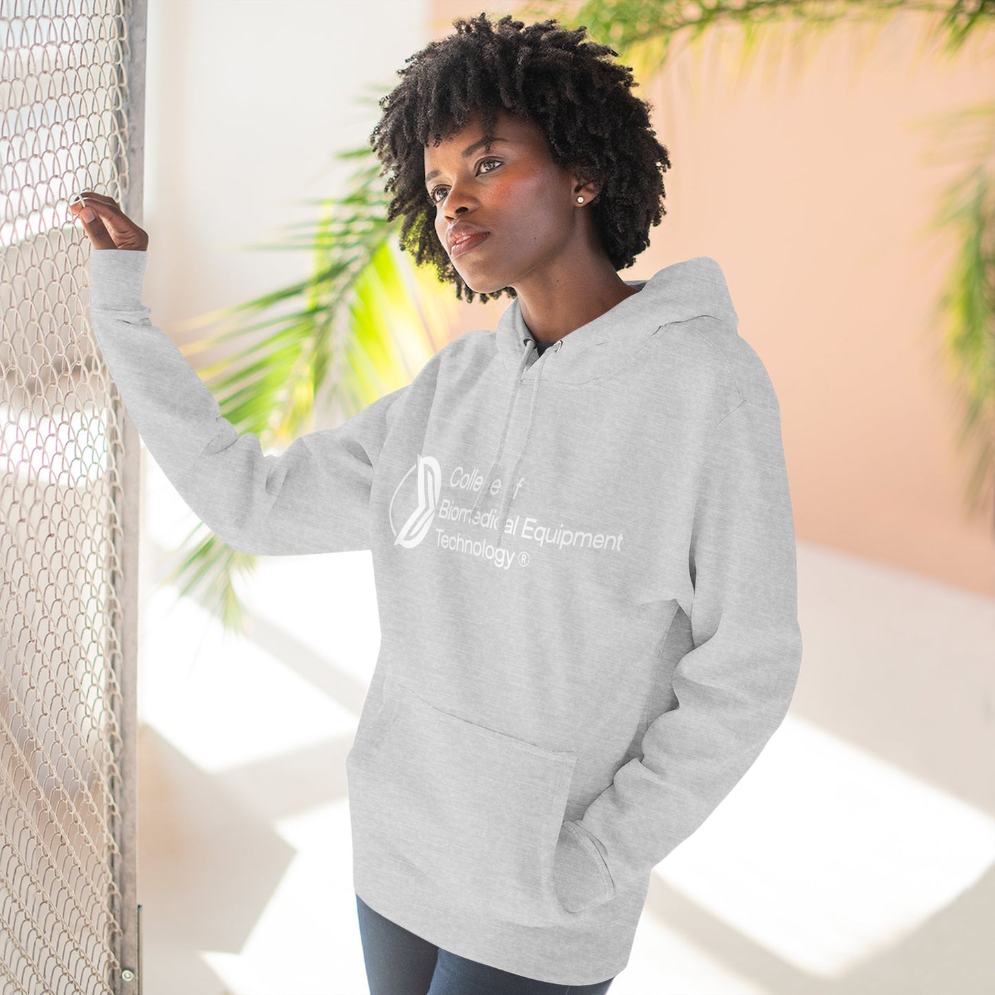 Fleece Hoodie - College of Biomedical Equipment Technology