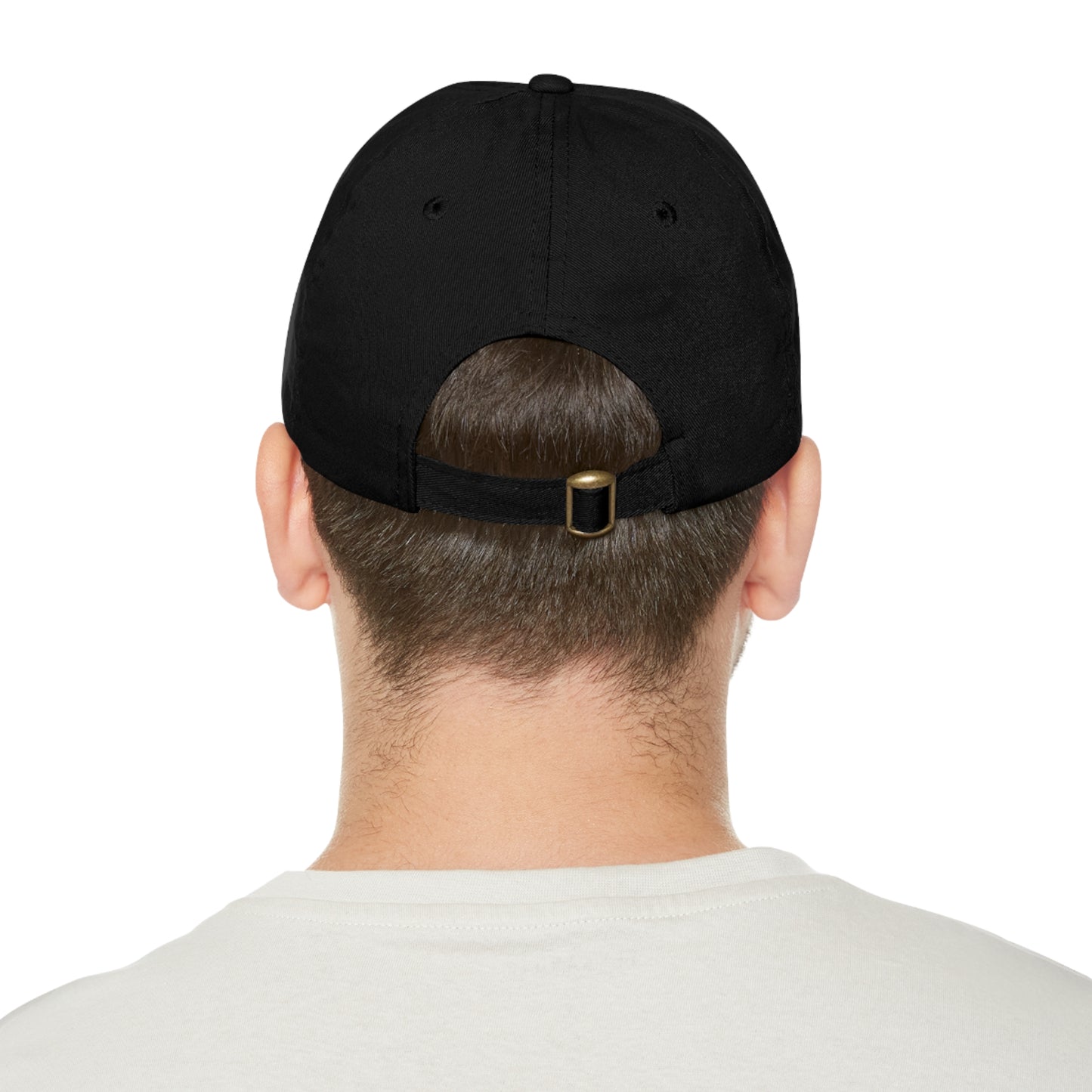Dad Hat with Leather Patch - College of Biomedical Equipment Technology