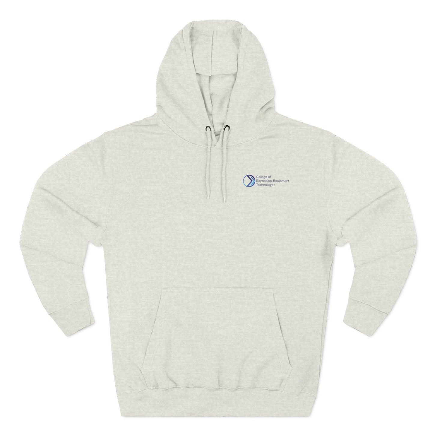Fleece Hoodie - College of Biomedical Equipment Technology Front & Back Logo