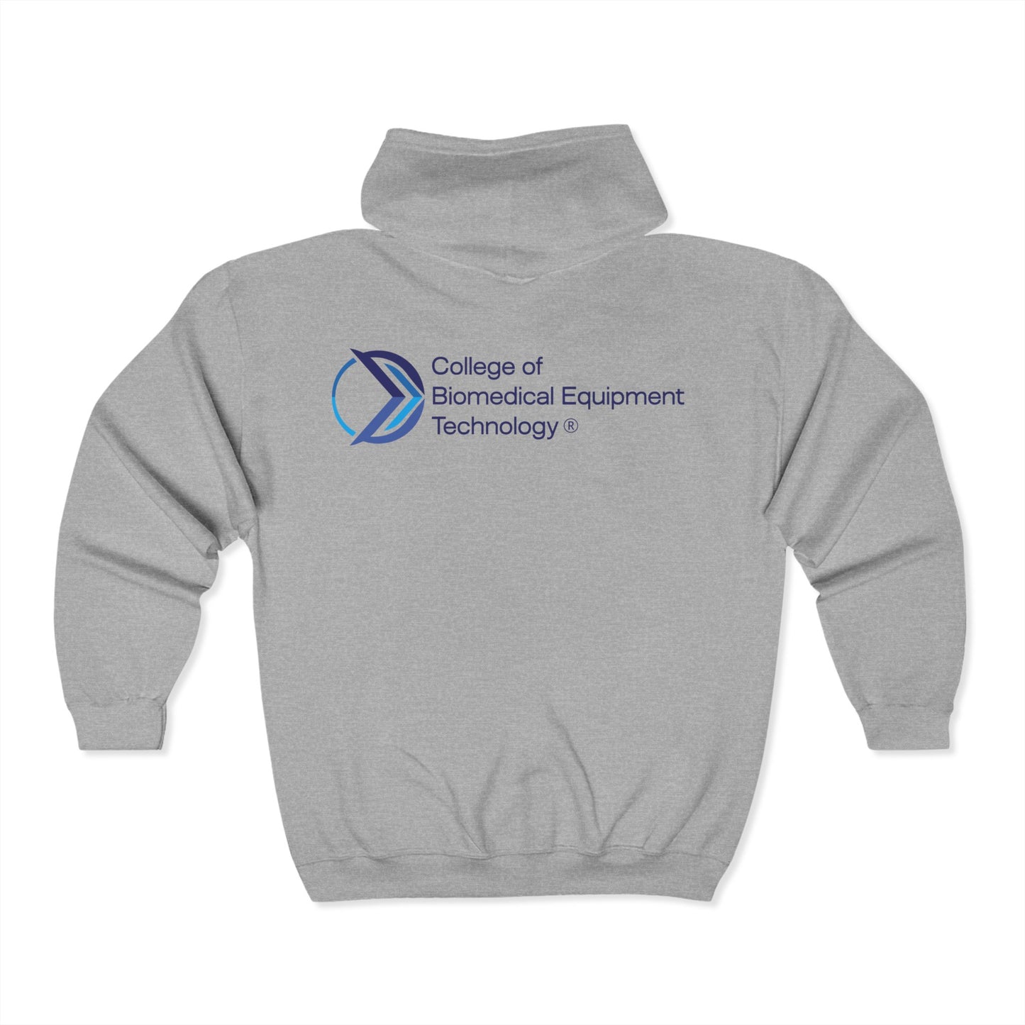 Zip-Up Hoodie | Unisex Heavy Blend - College of Biomedical Equipment Technology