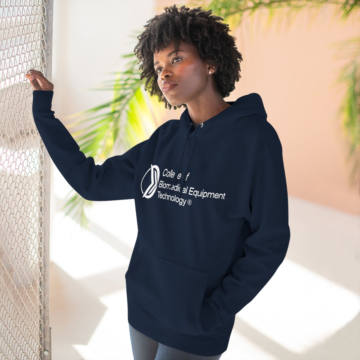 Fleece Hoodie - College of Biomedical Equipment Technology