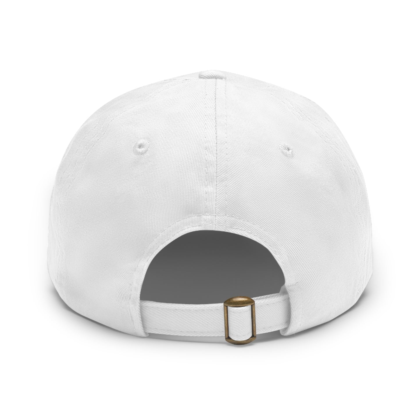 Dad Hat with Leather Patch - College of Biomedical Equipment Technology
