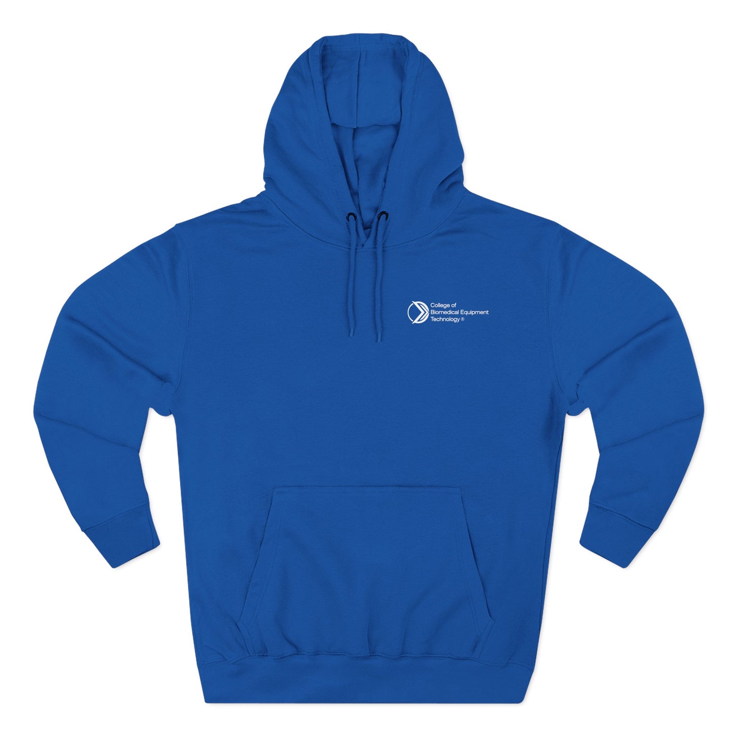 Fleece Hoodie - College of Biomedical Equipment Technology Front & Back Logo