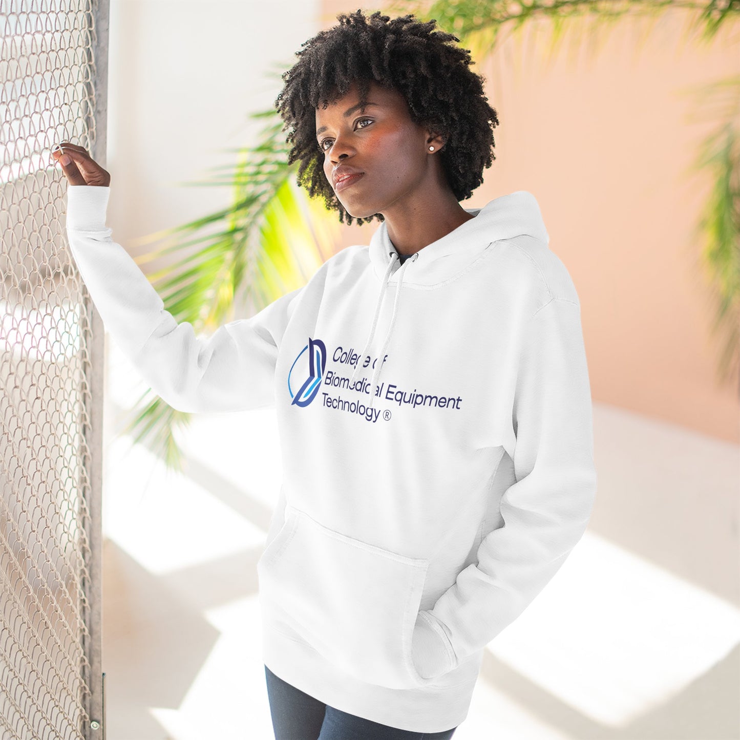 Fleece Hoodie - College of Biomedical Equipment Technology