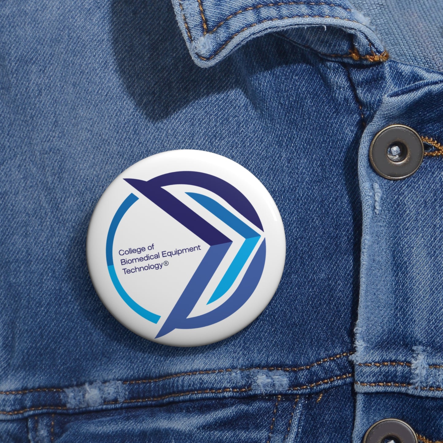 Pin Button - College of Biomedical Equipment Technology