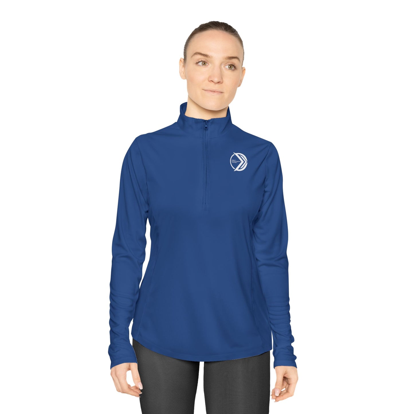 Ladies Quarter-Zip Pullover – College of Biomedical Equipment Technology