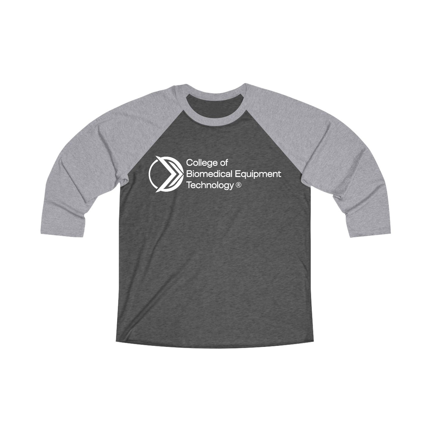 Unisex Tri-Blend 3/4 Raglan Tee - College of Biomedical Equipment Technology