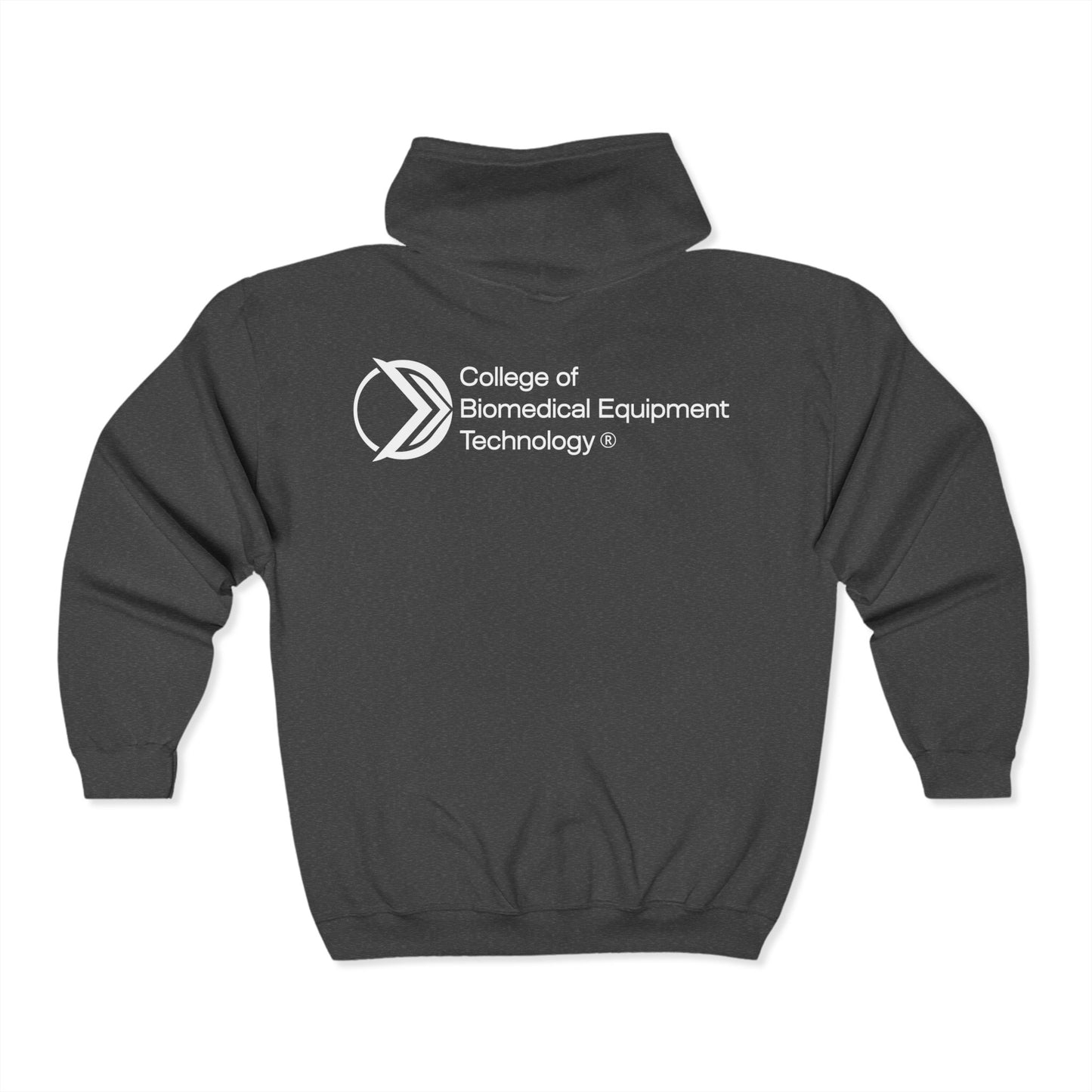 Zip-Up Hoodie | Unisex Heavy Blend - College of Biomedical Equipment Technology