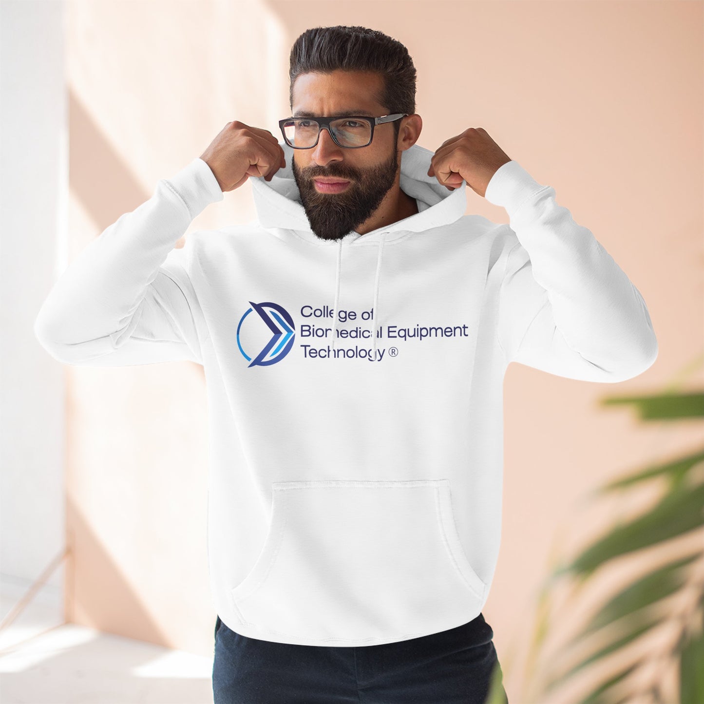 Fleece Hoodie - College of Biomedical Equipment Technology