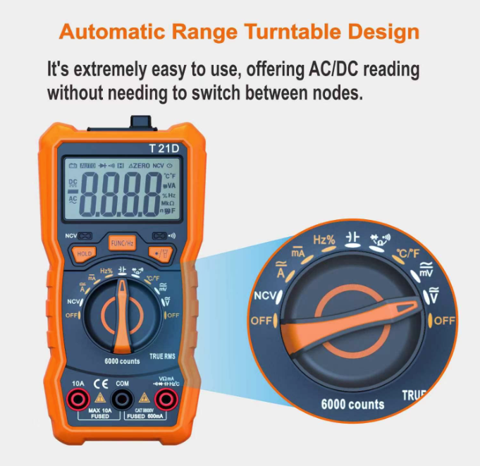 Auto-Ranging Digital Multimeter