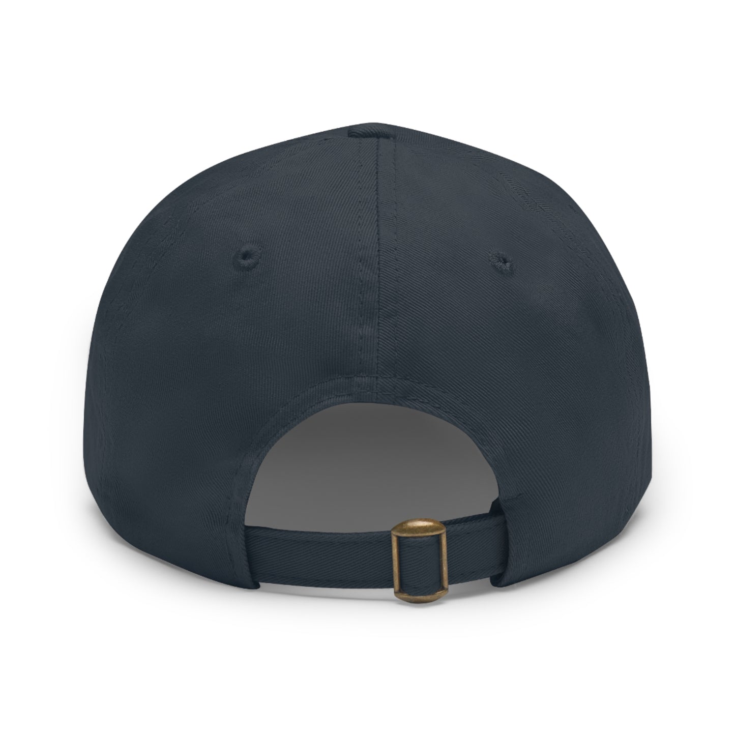 Dad Hat with Leather Patch - College of Biomedical Equipment Technology
