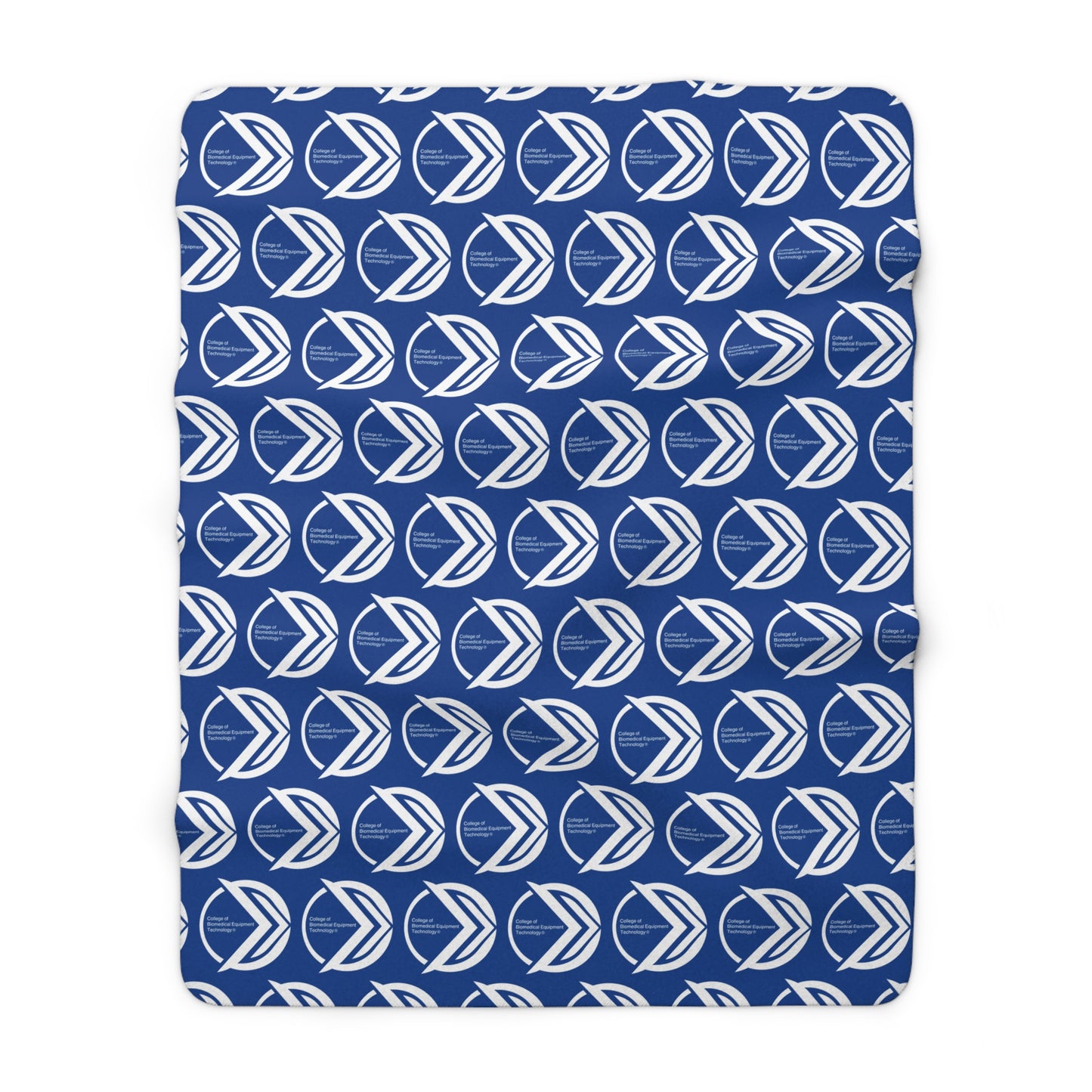 CBET Blue Sherpa Fleece Blanket