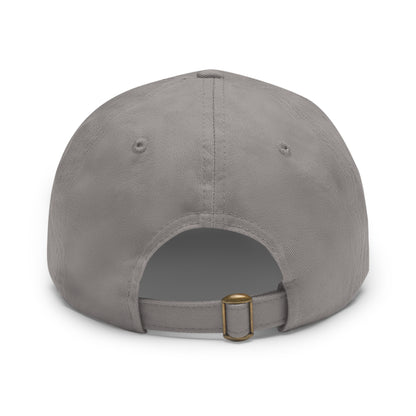 Dad Hat with Leather Patch - College of Biomedical Equipment Technology